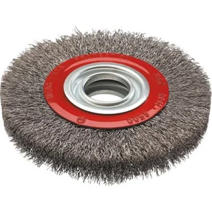 Graphite Szczotka druciana 57H592 tarczowa 125 x 20 mm Inox - Tarcze do pił - miniaturka - grafika 1
