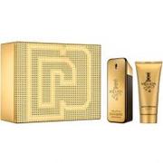 Zestawy perfum męskich - Paco Rabanne 1 Million Men zestaw dla mężczyzn woda toaletowa spray + żel pod prysznic 2 x 100 ml - miniaturka - grafika 1