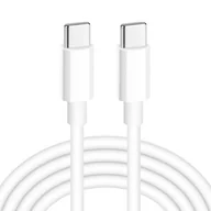 Kable USB - IBOX KABEL IKUTCS1W USB-C 60W SILICON 1M WHITE - miniaturka - grafika 1