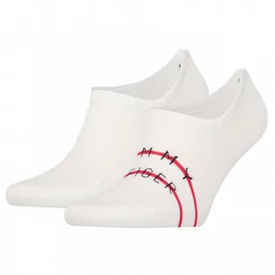 Tommy Hilfiger skarpetki białe 2 pary Men Footie 2P CF2Y 701222189-001 43/46 - Skarpetki męskie - miniaturka - grafika 1