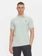 Koszulki męskie - Timberland Polo TB0A6VDP Zielony Regular Fit - miniaturka - grafika 1