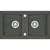 Zlewozmywaki - Deante Zorba 2-komorowy bez ociekacza ZQZ_T203 ZQZ T203 [14929786] - miniaturka - grafika 1
