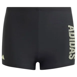 adidas Bokserki do pływania dla chłopców, 8-9 lat, czarne, Czarny, 18 miesi?cy - Kąpielówki dla chłopców - miniaturka - grafika 1