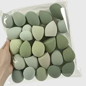 Gąbeczki do makijażu - TEMU Zestaw Profesjonalnych Gąbek do Makijażu 8 szt., Wielokolorowe Losowe Kształty, Idealne dla Podkładów w Płynie i Proszku, Wysokiej Jakości Gąbki - miniaturka - grafika 1