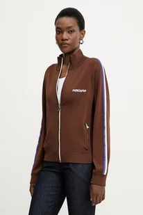 Patrizia Pepe bluza damska kolor brązowy z aplikacją 8K0308 K266 - Bluzy damskie - miniaturka - grafika 1