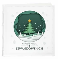 Albumy fotograficzne - Album na zdjęcia z nadrukiem dla pary na święta - miniaturka - grafika 1