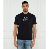 Koszulki męskie - Armani Exchange T-shirt Regular Fit - miniaturka - grafika 1