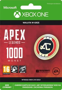 Microsoft Xbox Apex Legends - 1000 monet - Kody i doładowania cyfrowe - miniaturka - grafika 1