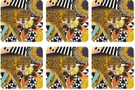 Obrusy i serwetki - Floral Jungle Podkładki Małe 6Szt - miniaturka - grafika 1