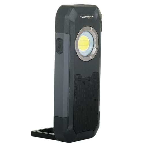 Germina ładowalna latarka LED z głośnikiem Bluetooth, mała latarka + magnes