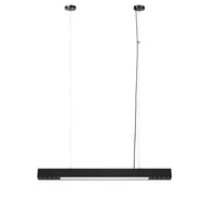 Lampy sufitowe - Czarna listwa LED nad stół 80cm LP-1301/1P M BK SMART z serii CALI - miniaturka - grafika 1