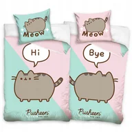 Kołdry i poduszki dla dzieci - POŚCIEL KOT PUSHEEN 140x200 cm - miniaturka - grafika 1