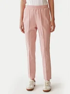 Spodnie damskie - Tatuum Spodnie materiałowe Lamiko 1 T2404.145 Różowy Regular Fit - miniaturka - grafika 1