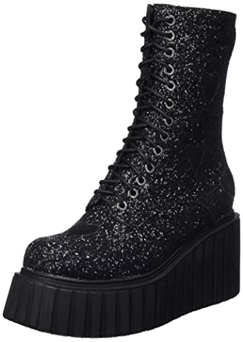 Hand on Heart Glitter Creeper Boots