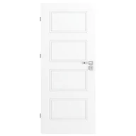 Drzwi wewnętrzne - Skrzydło pełne Trim 70 lewe biały - miniaturka - grafika 1