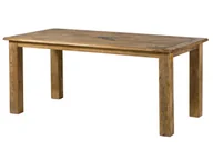 Stoły - Stół Nierozkładany Railway #1001 Drewniany Mango Loft Woskowane 180 Cm B 7742 - miniaturka - grafika 1