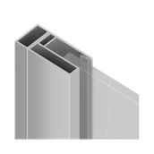 Akcesoria do armatury i ceramiki - Excellent Ortigo profil poszerzający kabiny, 10mm, chrom - miniaturka - grafika 1