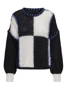 ONLY Sweter w kolorze czarno-białym - Swetry damskie - miniaturka - grafika 1