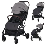 Wózki dziecięce - LORELLI MINORI - WÓZEK SPACEROWY AUTOFOLD DO 22KG GREY - miniaturka - grafika 1