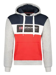 Geographical Norway Bluza "Golem" w kolorze szarym - Bluzy sportowe męskie - miniaturka - grafika 1