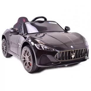 Import SUPER-TOYS MASERATI GRANCABRIO MY18 Z AMORTYZATORAMI PILOT PANEL RADIO FM BLUETOOTH/S302 S-302-CZARNY - Pojazdy elektryczne dla dzieci - miniaturka - grafika 1