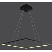 Lampy sufitowe - Altavola Design Lampa wisząca Ledowe Kwadraty No 1 in 3k czarna LA079/P_80_in_3k_black - miniaturka - grafika 1