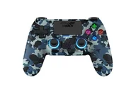 Kontrolery gier na PC - Pad Nitho Dragonshock Controller Mizar Wireless blau camo PS4 - miniaturka - grafika 1