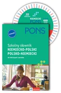 Książki do nauki języka niemieckiego - Pons. Szkolny Słownik niemiecko-polski, polsko-niemiecki - miniaturka - grafika 1