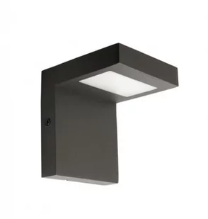 Su-Ma Lampa ścienna na elewację LED szara SUMA KARO KR-K100 nowoczesny kinkiet ogrodowy minimalistyczny KR-K100 - Lampy ogrodowe - miniaturka - grafika 1