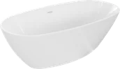 Wanny - Mexen Eris wanna wolnostojąca 170 x 80 cm, biała, przelew biały - 53441708000-20 - miniaturka - grafika 1