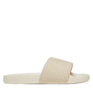 Klapki Calvin Klein Jeans Slide Monogram Wn YW0YW01835 Écru - Klapki i japonki damskie - miniaturka - grafika 1