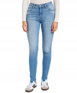 Spodnie damskie - Jeansy Lee Scarlett High 112355541 Mid Shine W 28 / L 29 - miniaturka - grafika 1