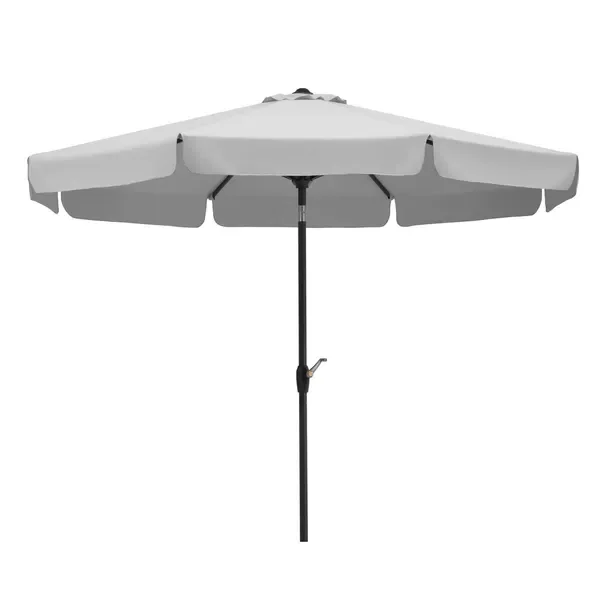 Parasol ogrodowy Schneider Orlando, szary, 270 cm, okrągły
