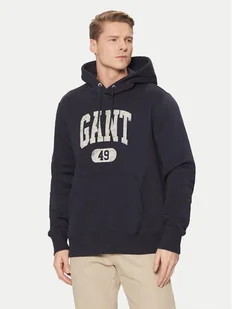 Gant Bluza 49 Arch Graphic 2044009 Granatowy Regular Fit - Bluzy męskie - miniaturka - grafika 1