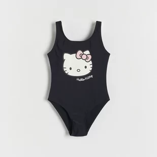 Reserved - Strój kąpielowy Hello Kitty - Czarny - Stroje kąpielowe dla dziewczynek - miniaturka - grafika 1