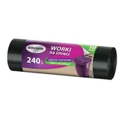 Worki na śmieci - Worki na śmieci LD 240 l 10 sztuk - miniaturka - grafika 1