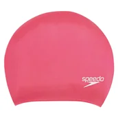 Pływanie - Speedo długie włosy silikonowy czepek kąpielowy różowy 8-06168A064 - miniaturka - grafika 1
