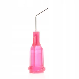 IGŁA DOZOWNICZA ZAGIĘTA DO FLUXU KLEJU 25G 0,26MM - Akcesoria do lutowania - miniaturka - grafika 1
