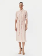 Sukienki - Fracomina Sukienka koszulowa FS25SD2003W78601 Różowy Regular Fit - miniaturka - grafika 1