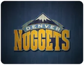 Podkładki pod mysz - PODKŁADKA POD MYSZKĘ DENVER NUGGETS + IMIĘ 23x19CM DO LAPTOPA - miniaturka - grafika 1