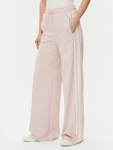 Guess Spodnie dresowe V5RB03 KCO90 Różowy Regular Fit - Spodnie sportowe damskie - miniaturka - grafika 1