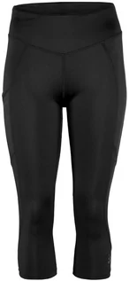 Spodnie sportowe damskie - Craft ADV Essence Spodnie Capri Kobiety, czarny L 2022 Legginsy do biegania - grafika 1
