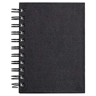 Notesy i bloczki - Clairefontaine Złota Line szkicownik obwoluta, format pionowy, A6, 140 G, ze stali, czarna, papier wiązań o kolor kości słoniowej 134258C - miniaturka - grafika 1