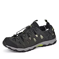 Buty trekkingowe męskie - Meindl Męskie buty trekkingowe 4618 01, czarno-żółty, 45 EU - miniaturka - grafika 1