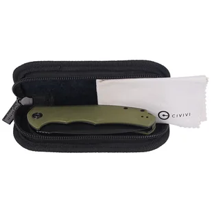 Nóż składany Civivi Praxis OD Green G10, Black Stonewashed 9Cr18MoV (C803F) - Noże - miniaturka - grafika 9