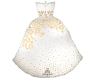 Balony i akcesoria - Balon foliowy Super Shape Satin Let's Toast, 66 x 73 cm - miniaturka - grafika 1