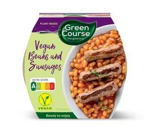 Green Course Fasola z wegańską alternatywą kiełbasy 300 g - Szybkie dania obiadowe - miniaturka - grafika 1