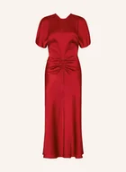 Sukienki - Victoria Beckham Sukienka Koktajlowa rot - miniaturka - grafika 1