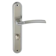 Klamki - Domino Klamka Presto WC chrom, nikiel - miniaturka - grafika 1