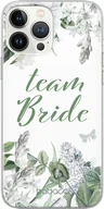 Etui i futerały do telefonów - Etui do Apple IPHONE 14 PRO MAX Team Bride 005 Babaco Nadruk pełny Biały - miniaturka - grafika 1